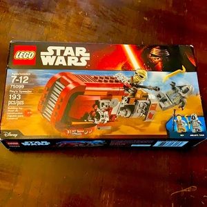 LEGO STAR WARS 75099 REY'S SPEEDER - RETIRED - PREOWNED